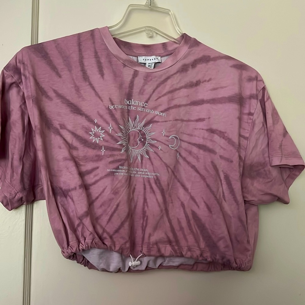 Top shop purple top size: S (4-6)